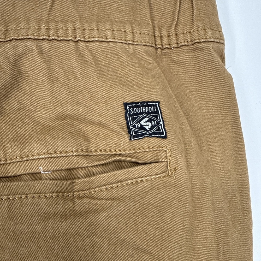 NWT Southpole Men's Flex The Movement Basic Stretch Twill Jogger Pants Tan 3XB - Picture 3 of 8